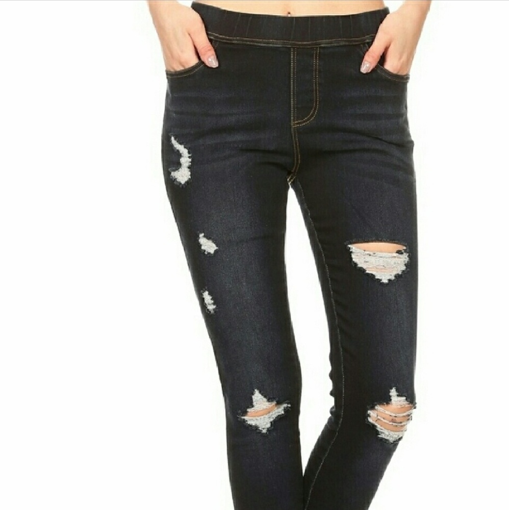 Denim Jean Jeggings
